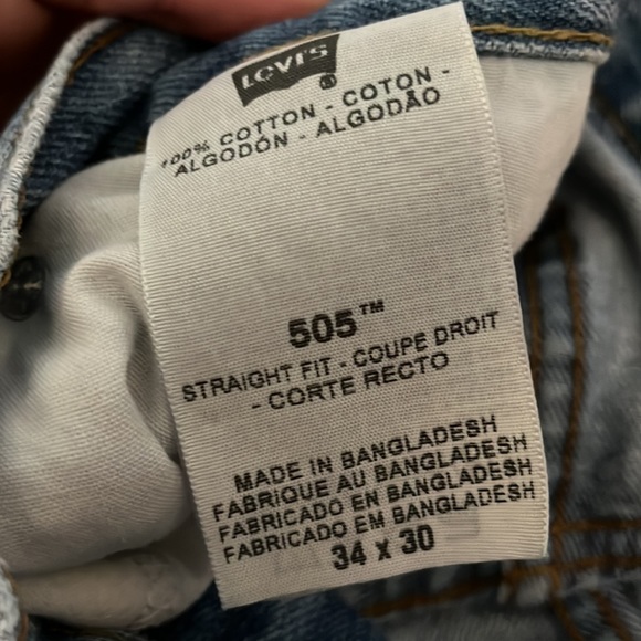 Vintage Levi’s 505 Sz34 - Picture 5 of 5
